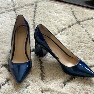 Marc Fisher Ltd Sapphire Blue block heel